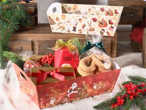 ingrosso vassoio carta natale regalo
