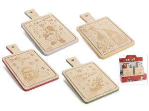 Tagliere in legno intagliato 