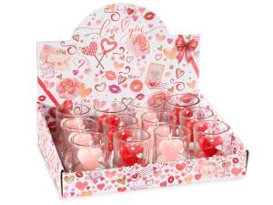 Vela de corazón de San Valentín al por mayor