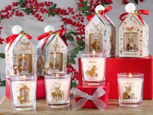 Velas perfumadas al por mayor para regalo Navidad