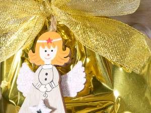Vente en gros Décorations Glitter Anges De Noël