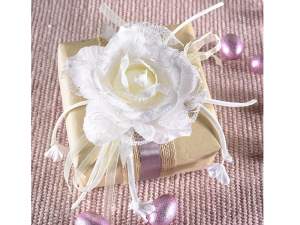 Wholesale rose in fabric and lace