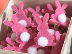 Wholesale bunnies decoration cloth clip