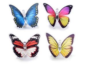 Wholesale butterfly adhesive bright