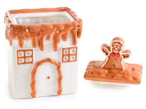 Wholesale ceramic gingerbread jars