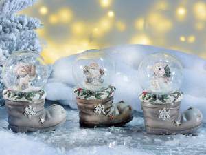 Wholesale christmas snowball boot
