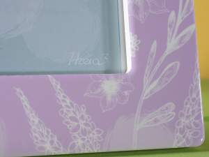 Wholesale colorful photo frame with herb decoratio