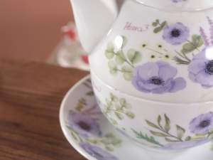 Wholesale flower teapot cup