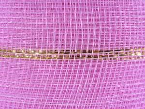 Wholesale gold lamé mesh ribbons