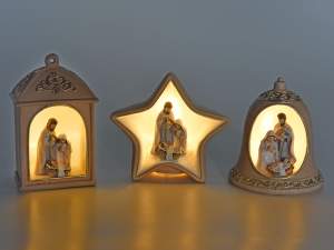 Wholesale luminous nativity scene