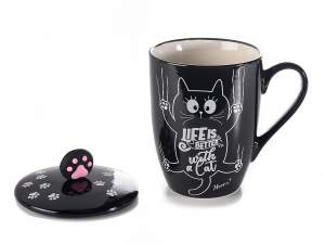 Wholesale meow cat mug