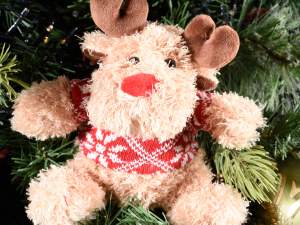 Wholesale plush reindeer christmas