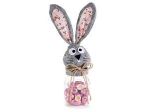 Wholesale rabbit jar for sweets