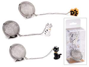 Food grade stainless steel infuser with resin subject