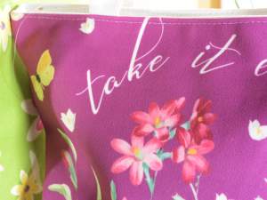 Wholesale women's fashion canvas bags flowers