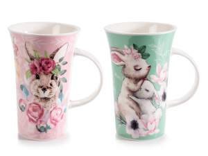 Porcelain mug with 