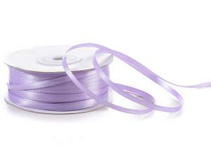Wholesale lilac double satin ribbon