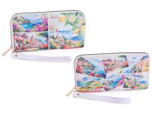 wholesale souvenir wallet italy panorama