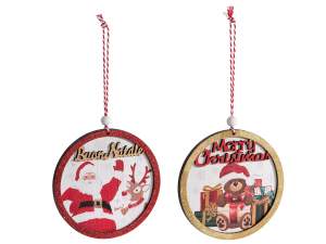 wholesale wooden tree decoration ball