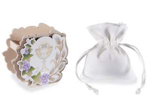 wholesale communion favors wood decoration