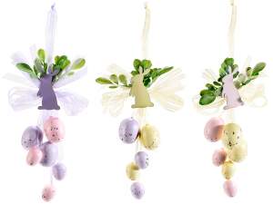 wholesale easter egg decoration to hang