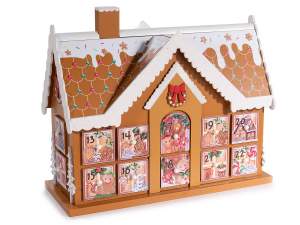 wholesale advent calendar gingerbread house