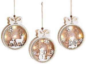 wholesale wooden ball to hang