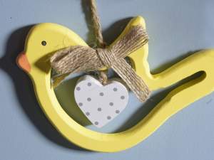 Spring wooden bird wholesale