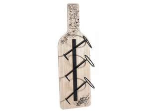 wholesale wooden bottle holder furniture