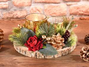 wholesale candle holder centerpiece christmas