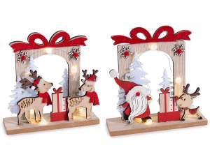 wholesale wooden decoration gift gnomes reindeer