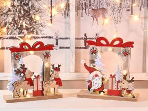 wholesale wooden decoration gift gnomes reindeer