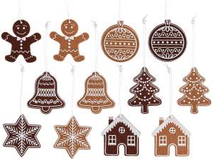 wholesale decorations tree gingerbread man
