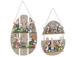 Wooden Easter egg decoration wholesaler