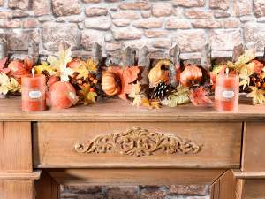 wholesale fence autumn leaves showcase