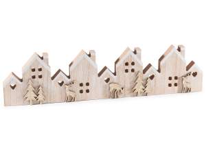 wholesaler christmas decoration wooden village