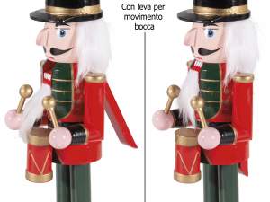 Wholesale wooden nutcracker Christmas decoration