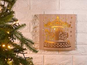 wholesaler christmas carousel painting