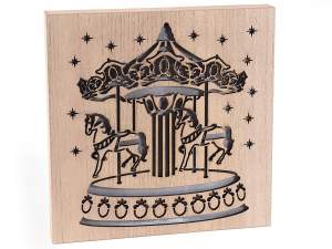wholesaler christmas carousel painting