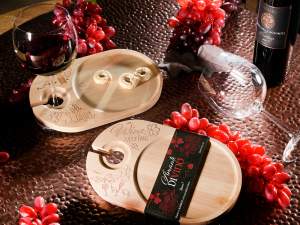 wholesale wine glass tray