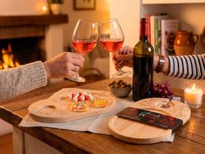 wholesale wine glass tray