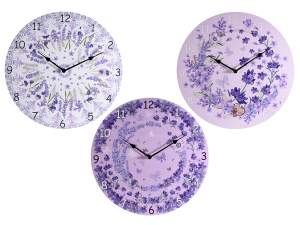 Wholesale lavender wall clock