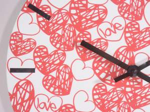 Wholesale heart wall clock