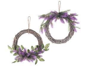 Wholesale lavender wreath