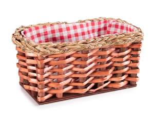 wholesale woven wooden baskets squares