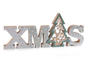 letras de madera de navidad al por mayor