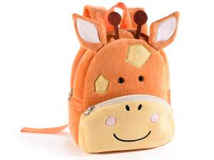 ingrosso zaino peluches giraffa