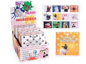 Laveta din microfibra pentru curatarea ecranului/ochelarii