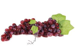Raisins rouges décoratifs en gros pour vitrines de