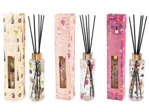 Profumatore ambiente da 150 ml con stick stampa vino